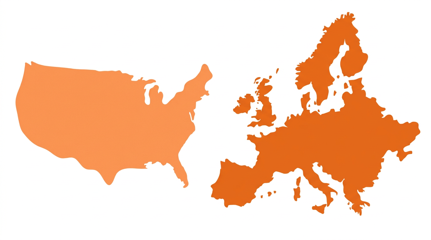 ROQAD coverage across the United States and Europe
