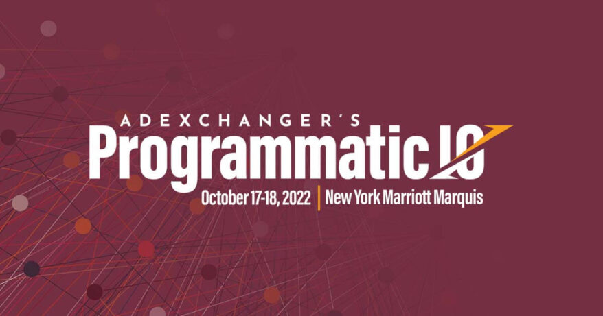 AdExchanger Programmatic IO - 2022 Event